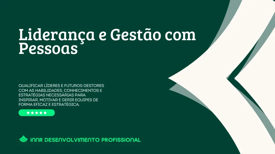 Liderança e Gestão com Pessoas